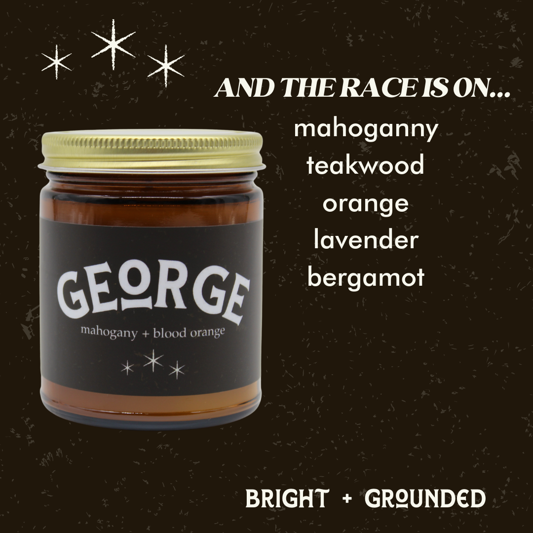 GEORGE ┃MAHOGANY + BLOOD ORANGE