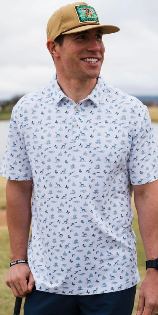 Lone Star State Performance Polo Burlebo