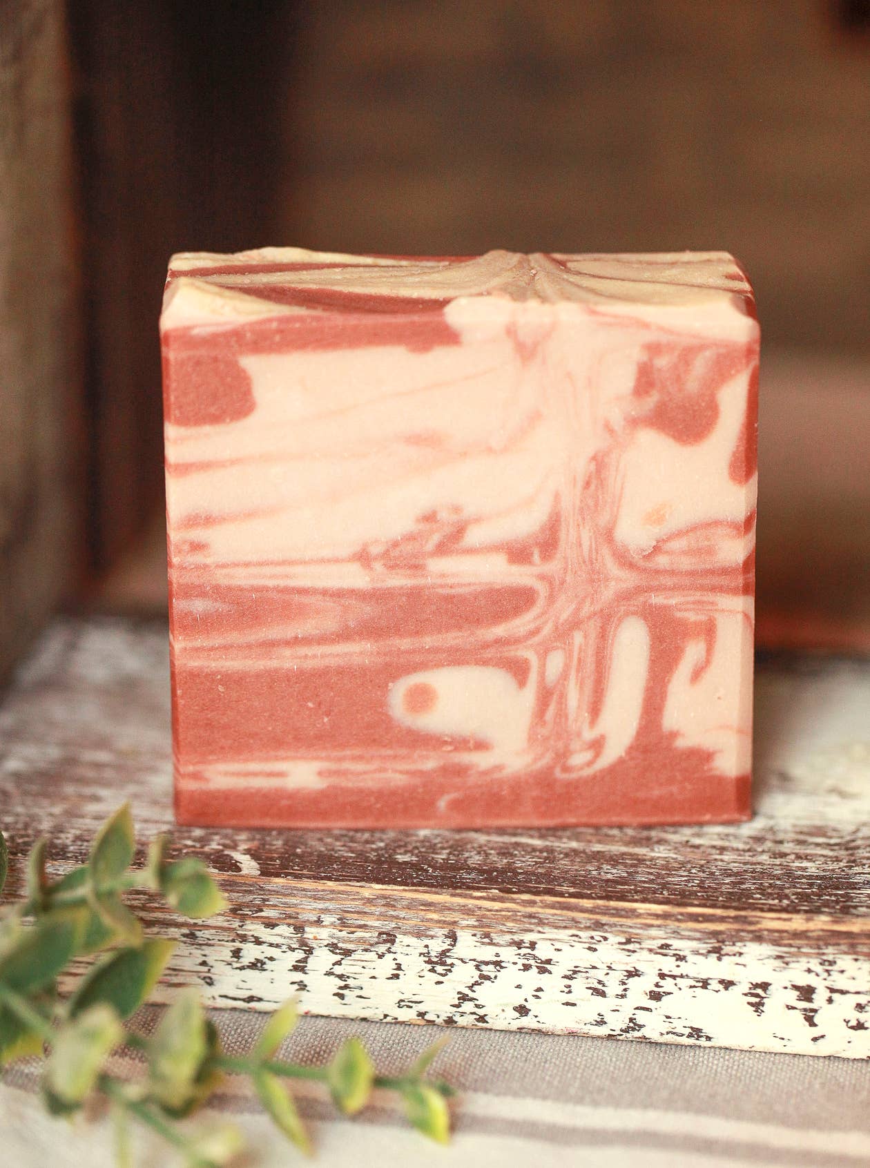 Mahogany Teakwood Goats Milk Bar Soap  - 4.5 oz. Faith Fl