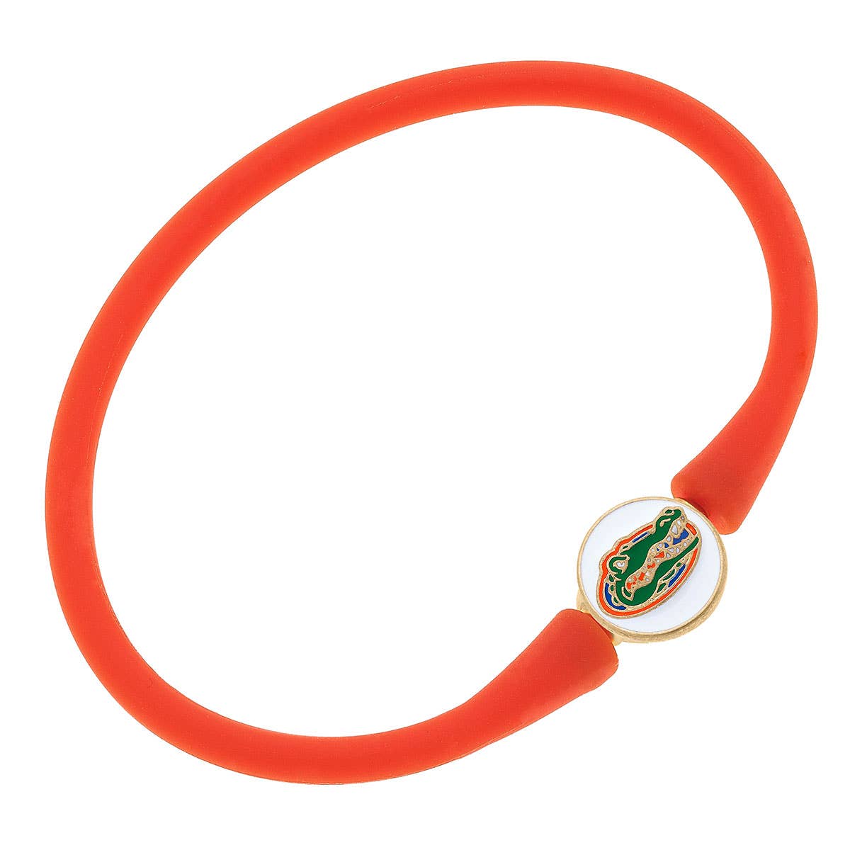 Florida Gators Enamel Silicone Bali Bracelet: Blue or Orange