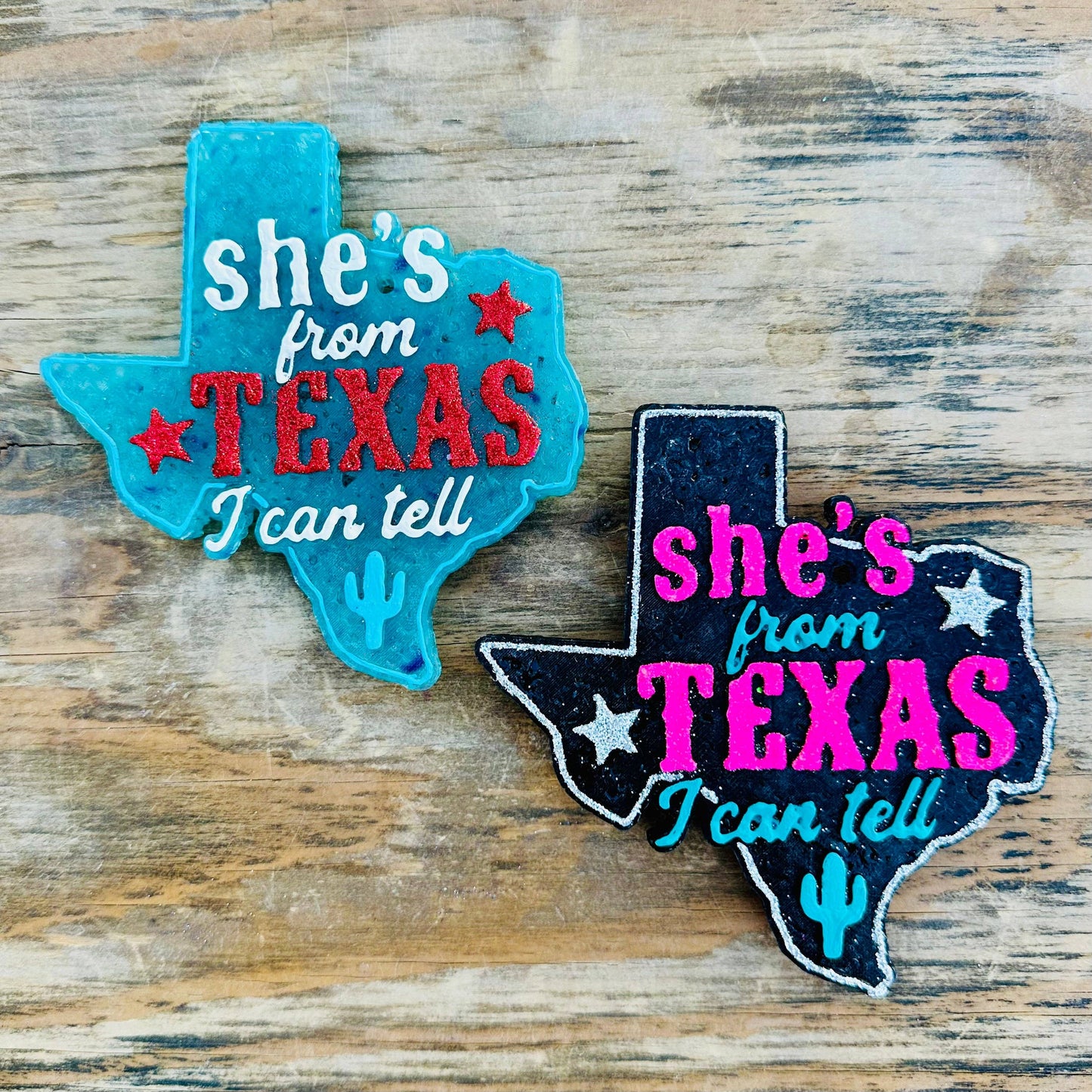 “She’s from Texas” Car Freshie: Southern C
