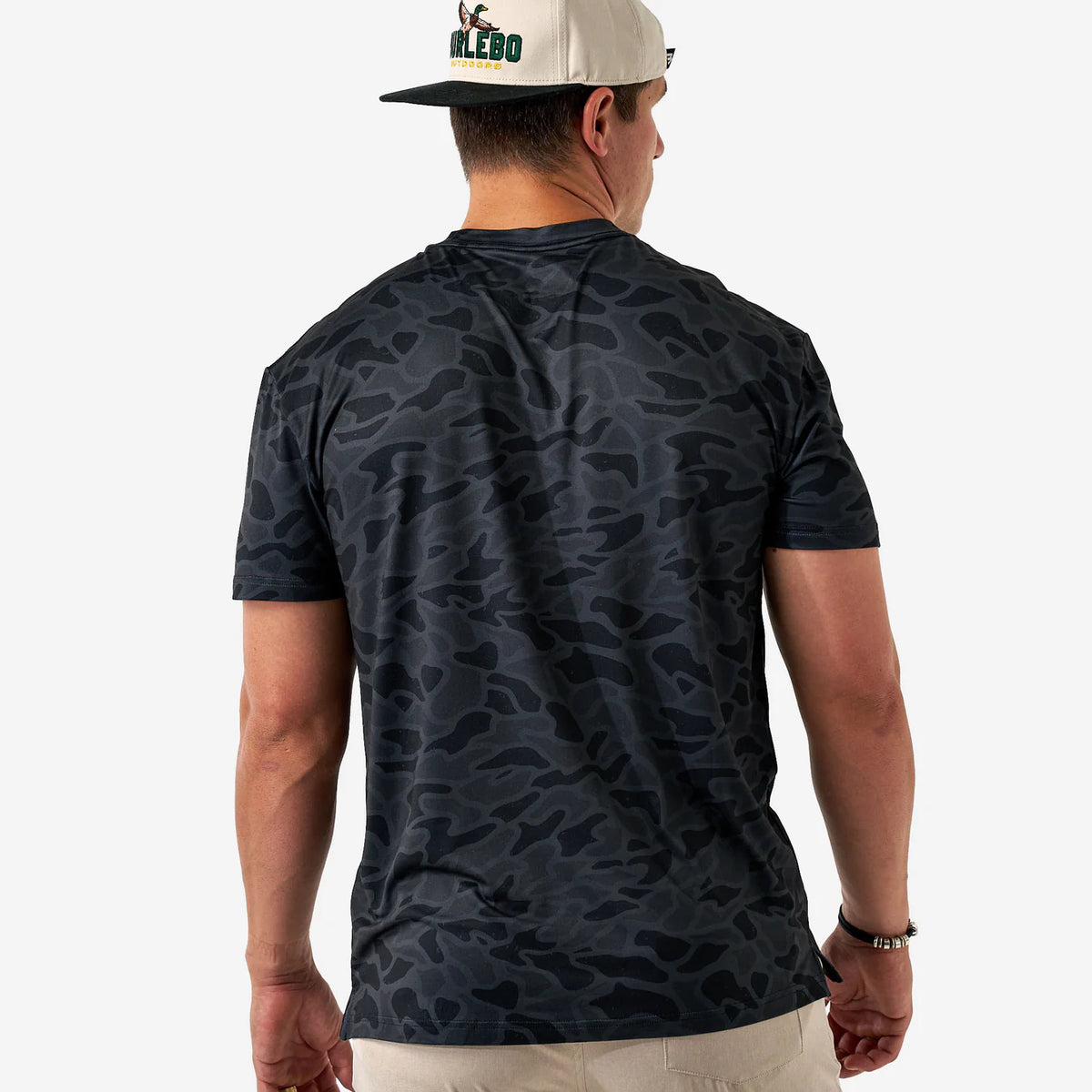 Black Camo Burlebo Go to Tee Tx GTT-BLKC