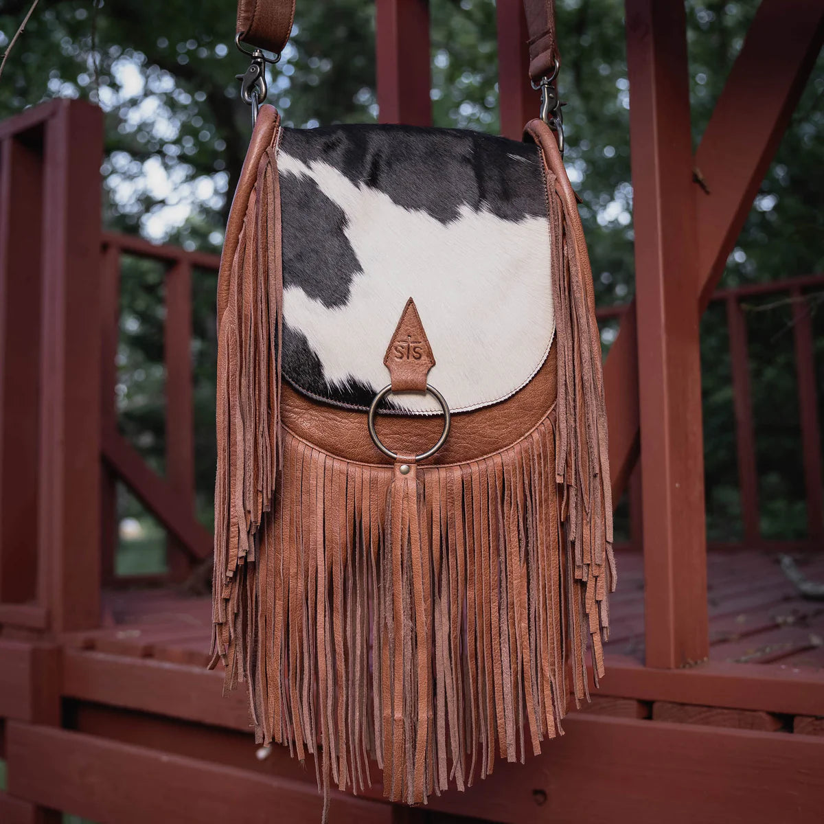 Indie Cowhide Saddlebag STS Ranchwear 35273