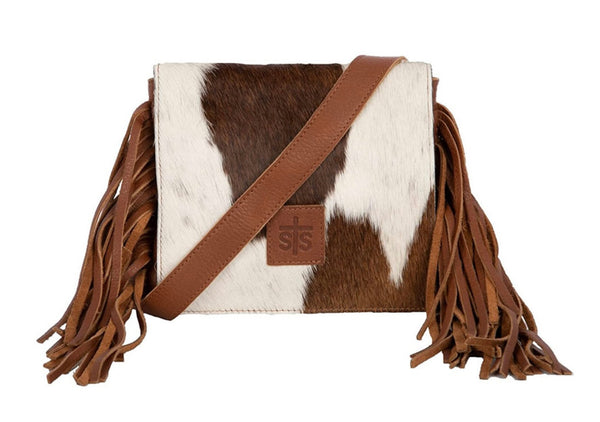 Cowhide Miss Kitty Crossbody Bag (Brown 32657) ( Black 36256) STS Ranchwear