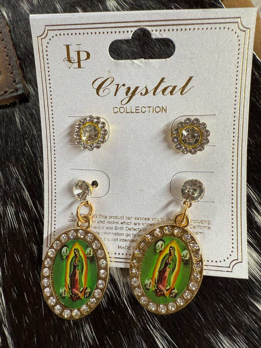 Virgin Mary Dangle Combo set