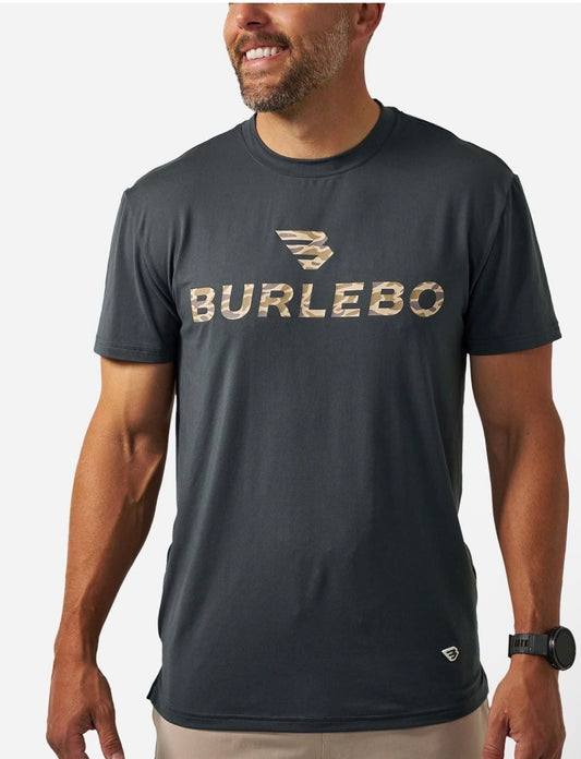 Gun Metal Grey & Gauge Camo Flying B Go To Tee GTT-FB-GGC Tx/ Fl Burlebo