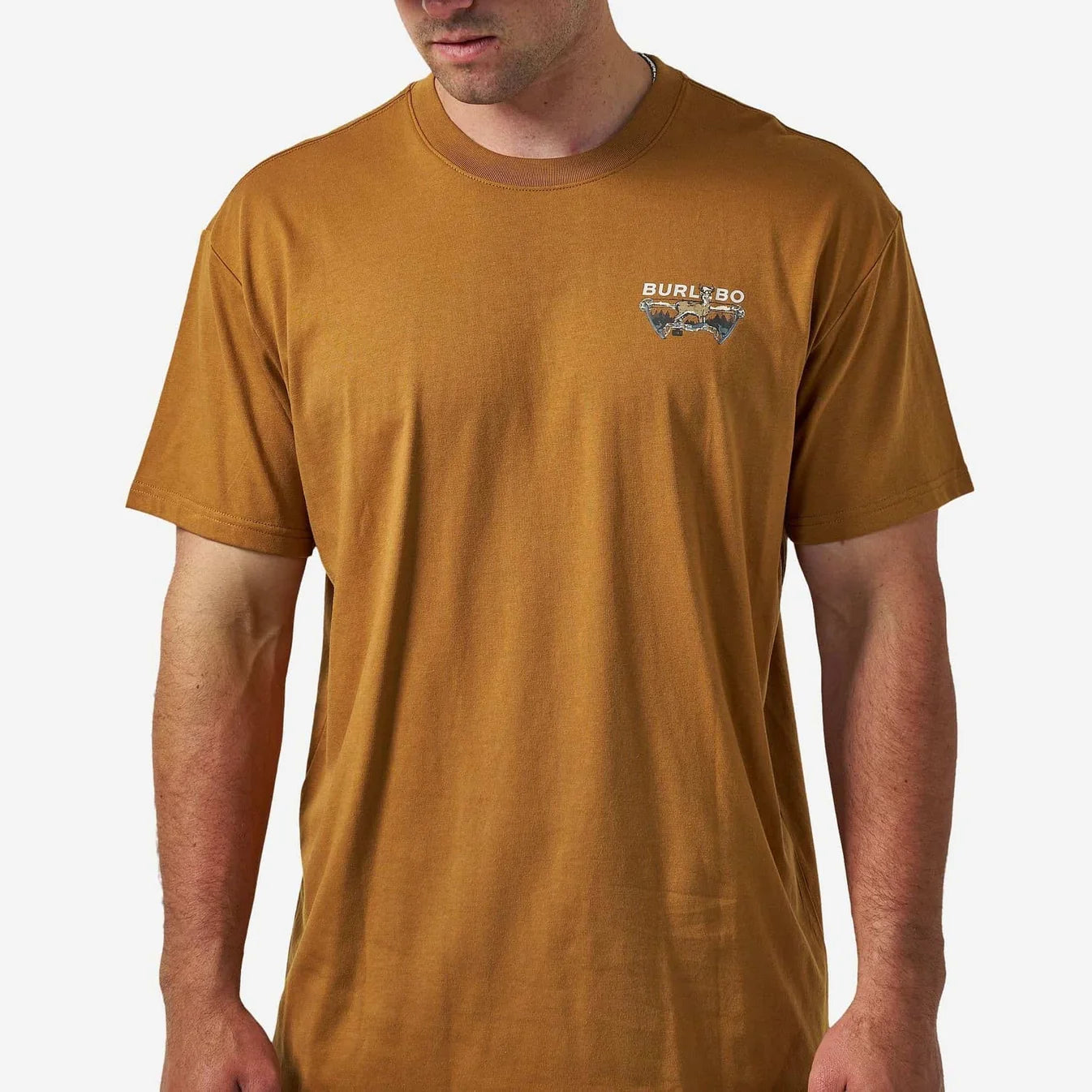 Bow Hunter Light Brown Burlebo Short Sleeve T Shirt SST-BOWH-LB Tx