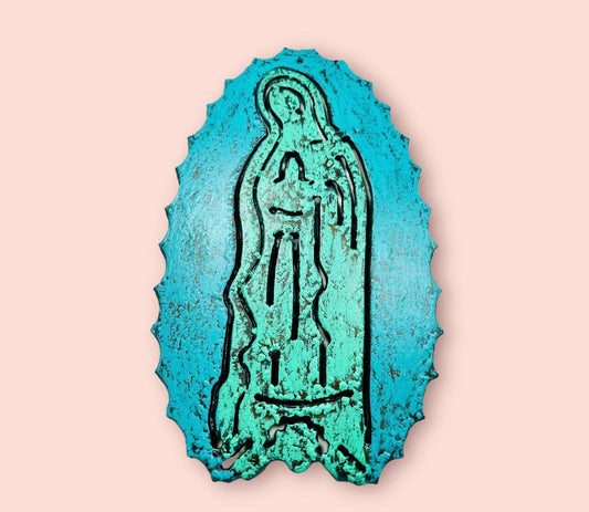 Magnet Guadalupe religious gifts Catholic bookstore metal