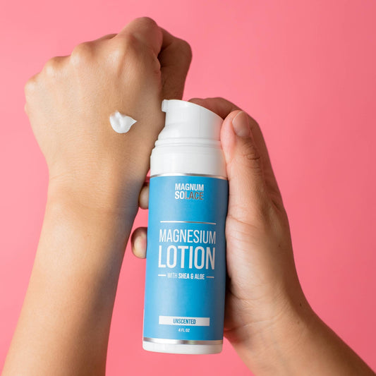 Magnesium Lotion - Restless Legs & Muscle Pain Relief Magnum Solace