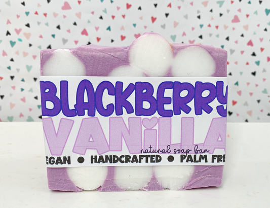 Blackberry Vanilla - Handmade Soap Bar - Classic Scent