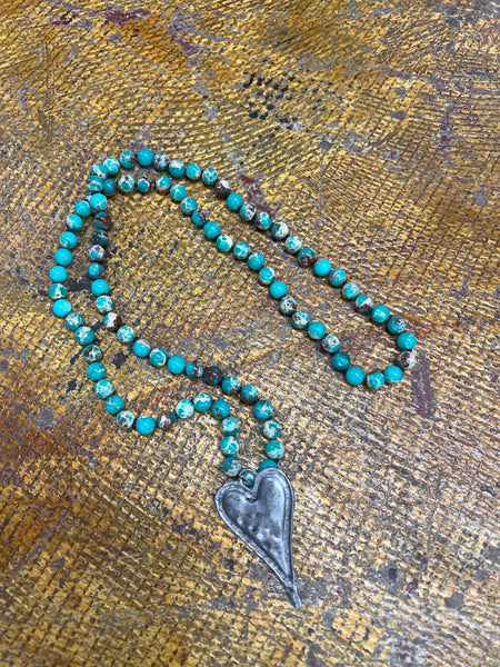 African Turquoise Slim Heart: TURQUOISE Crazy Heifers