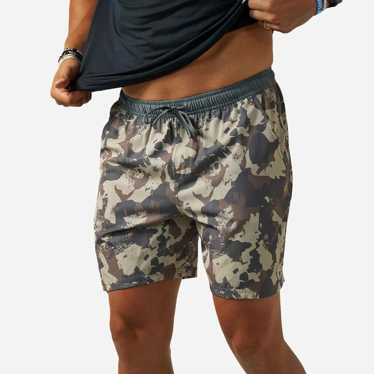 Splatter Camo Burlebo Athletic Shorts AS-SPLAC Tx
