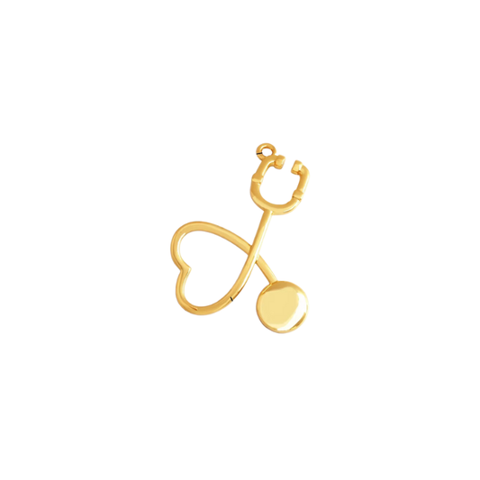 Heart Stethoscope Charm ~ Deep South Originals
