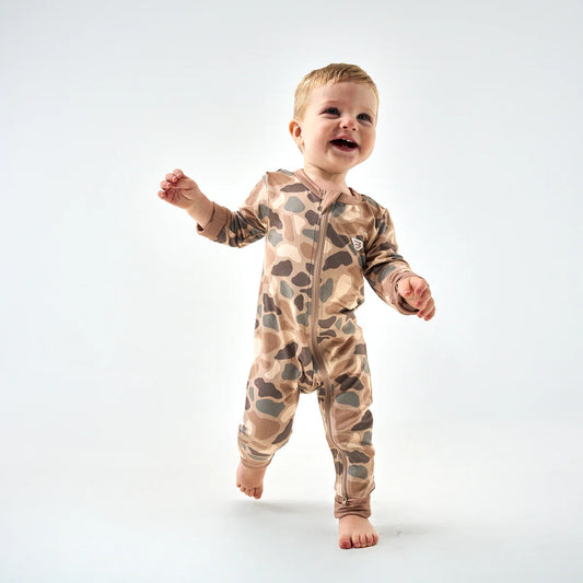 Baby Zip Up Pintail Camo Burlebo