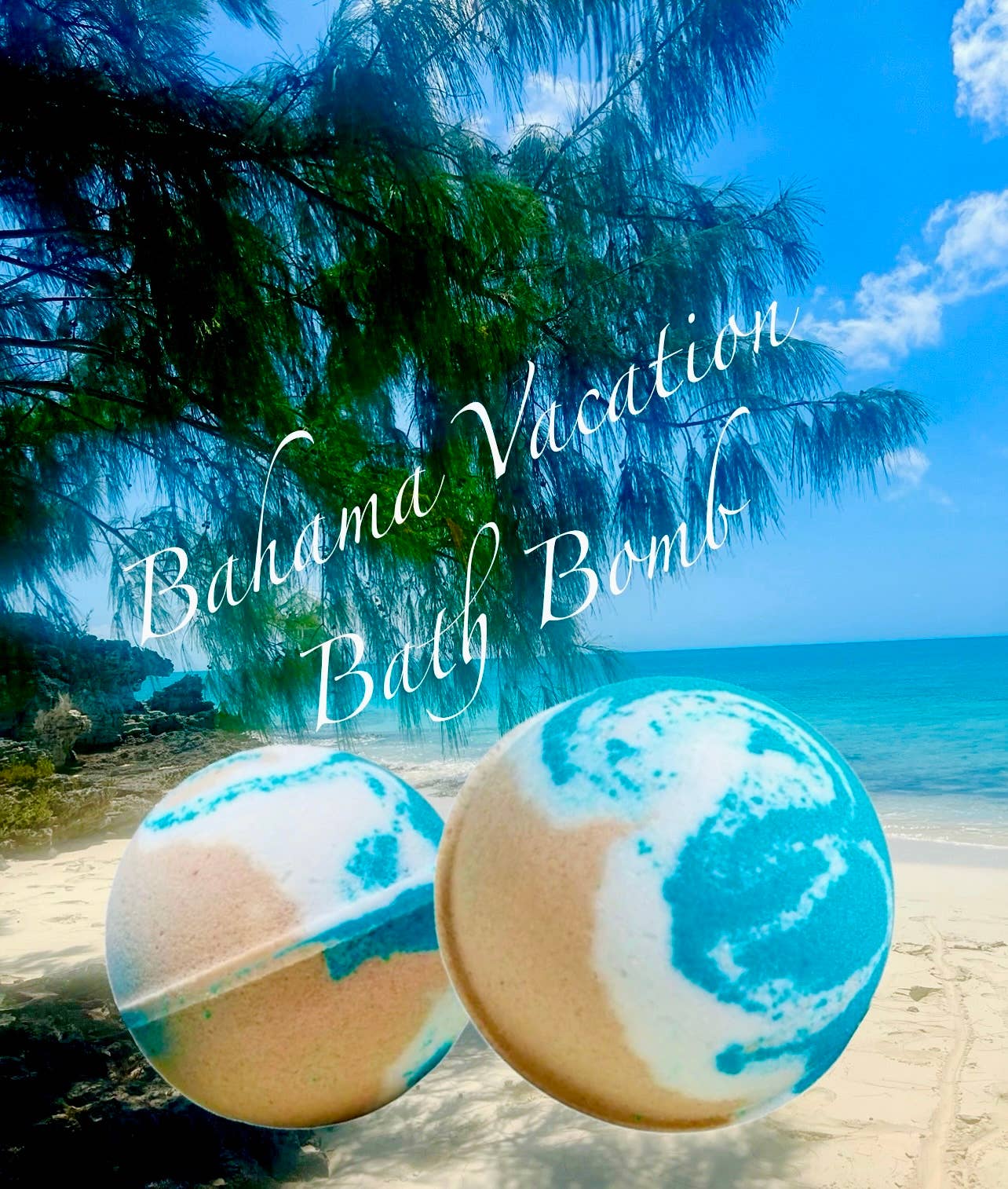 Bahama Vacation Bath Bomb 5.5oz sf