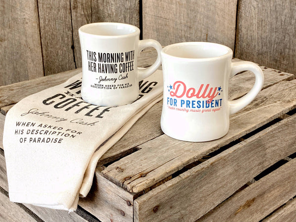 Dolly for President - Diner Mug Southern Fried