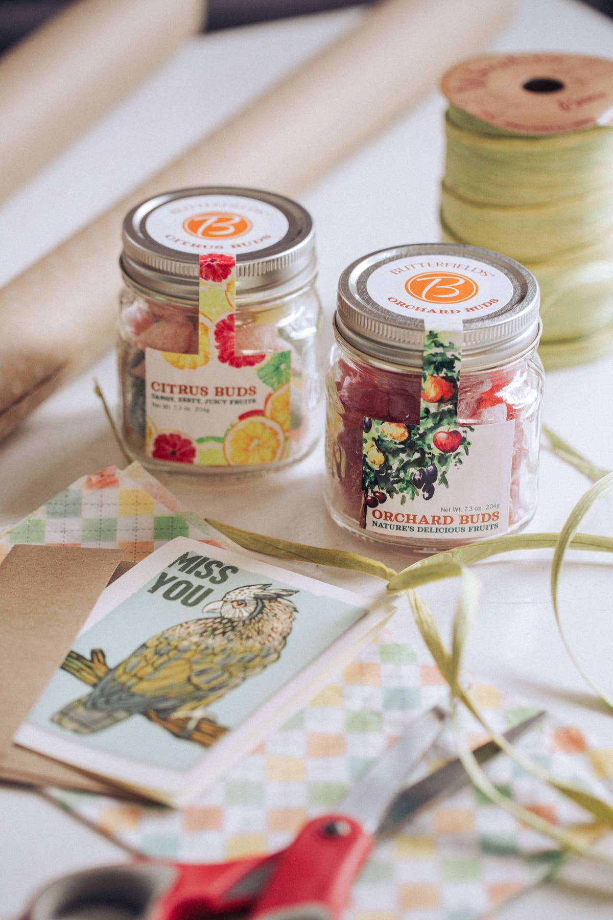 Prickly Pear Orchard Buds -7.3 oz in Mason Jar