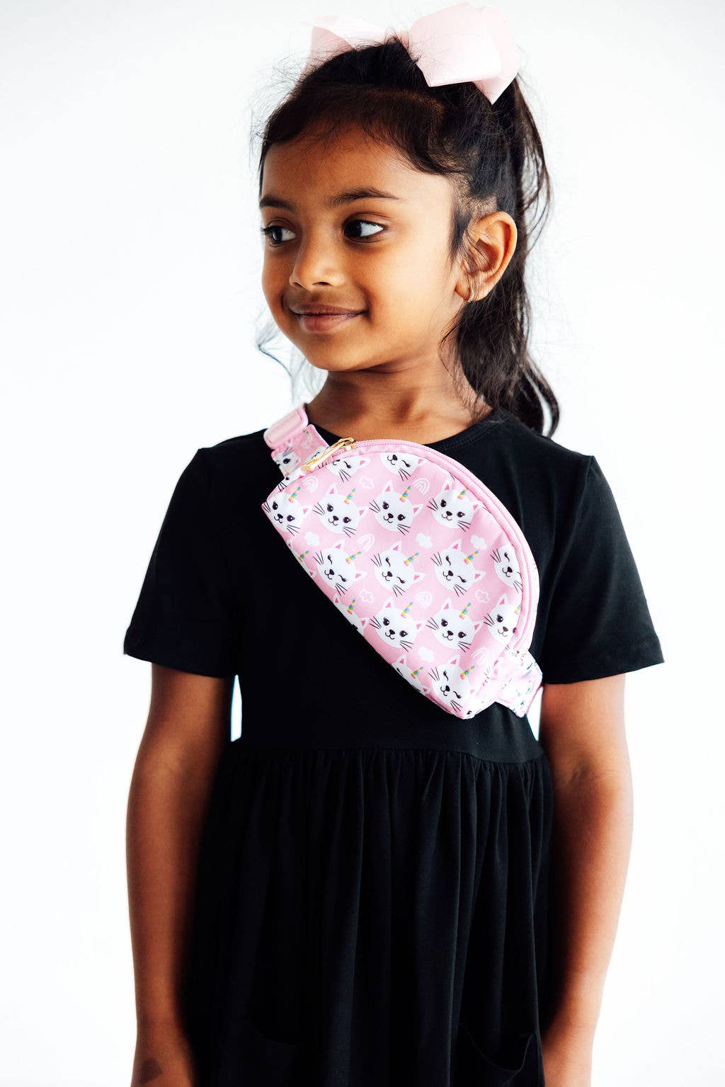 Unicorn Kitties Mila Kids Belt Bag Tx/Fl