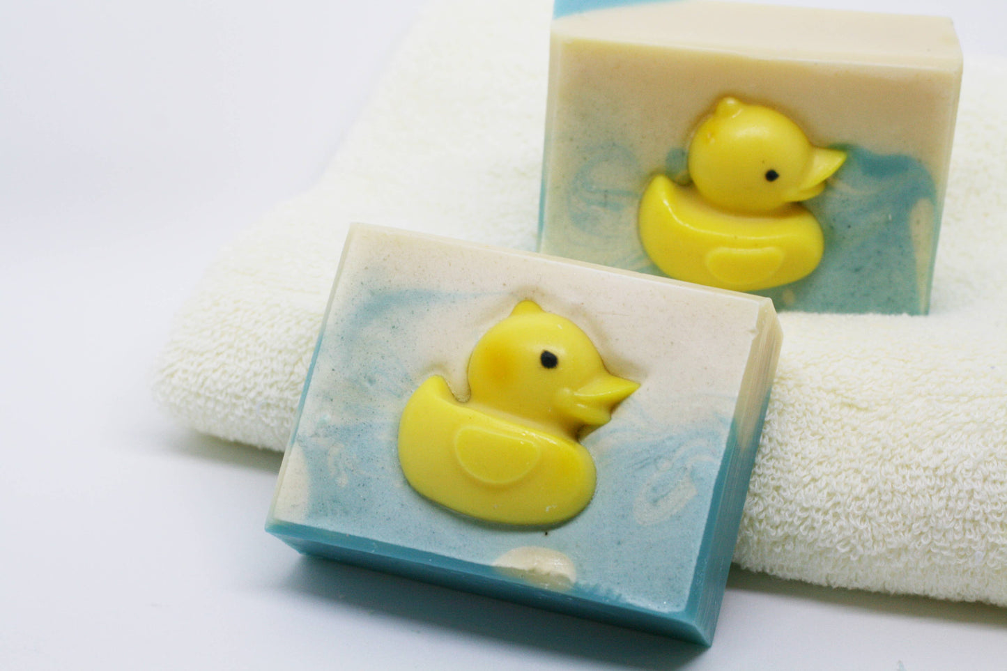Organic Rubber Ducky Handmade Soap (Meyer Lemon) 5.5oz: OneLeaf