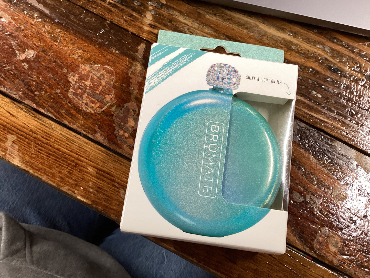 Brumate flask aqua