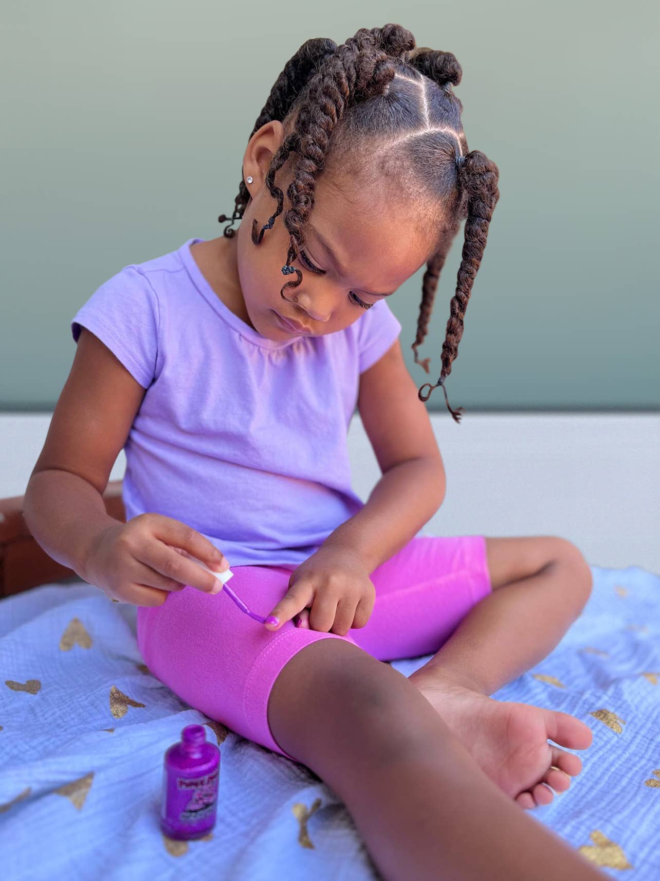 Let's Jam Non-Toxic Kids Nail Polish Piggy
