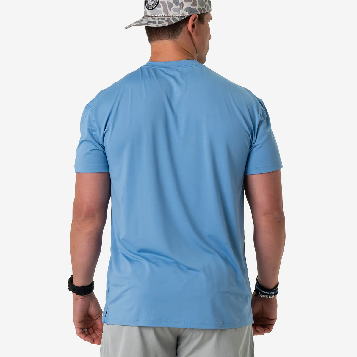 Steel Blue Go To Tee Burlebo