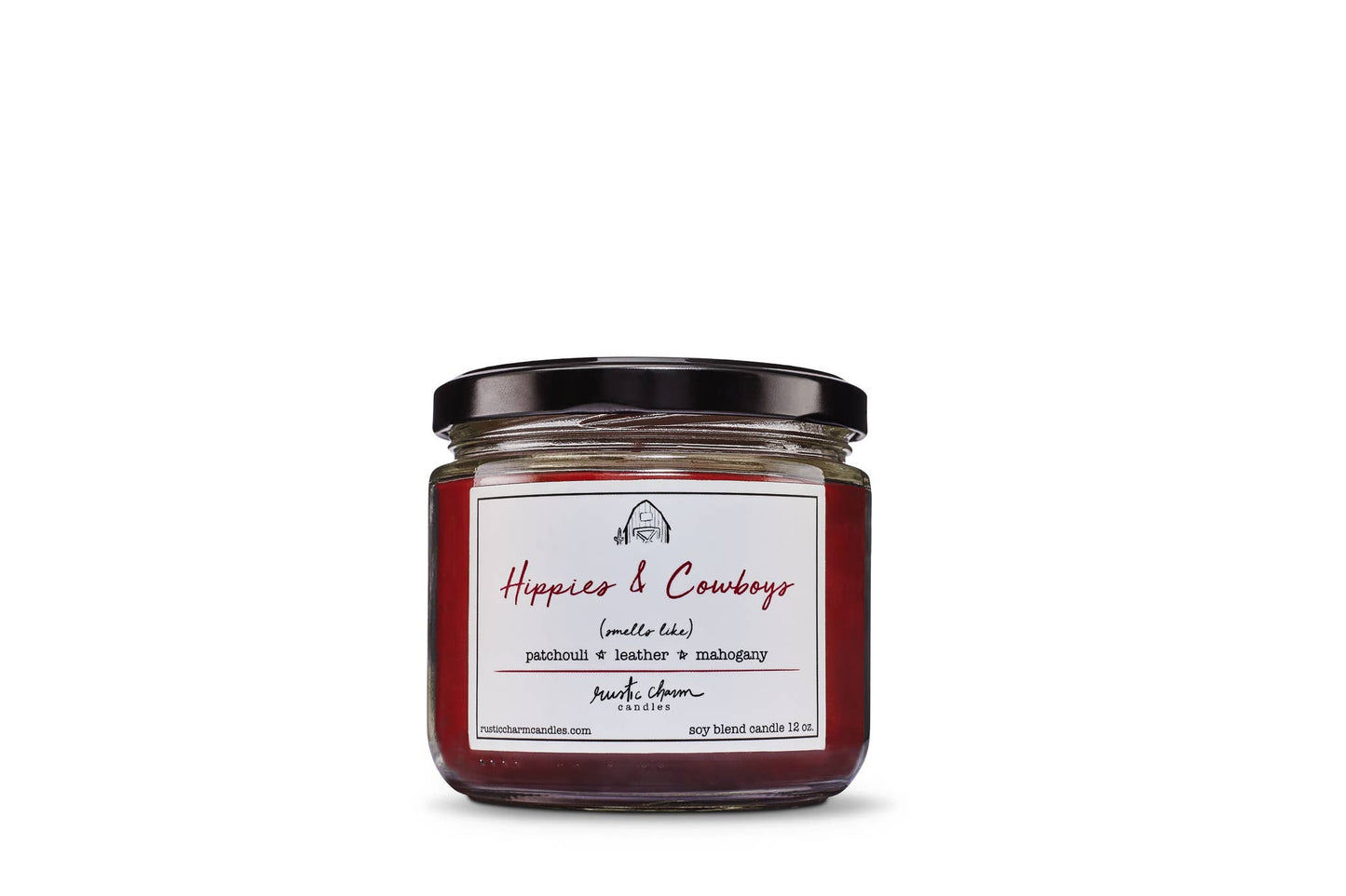 Hippies & Cowboys  Candle