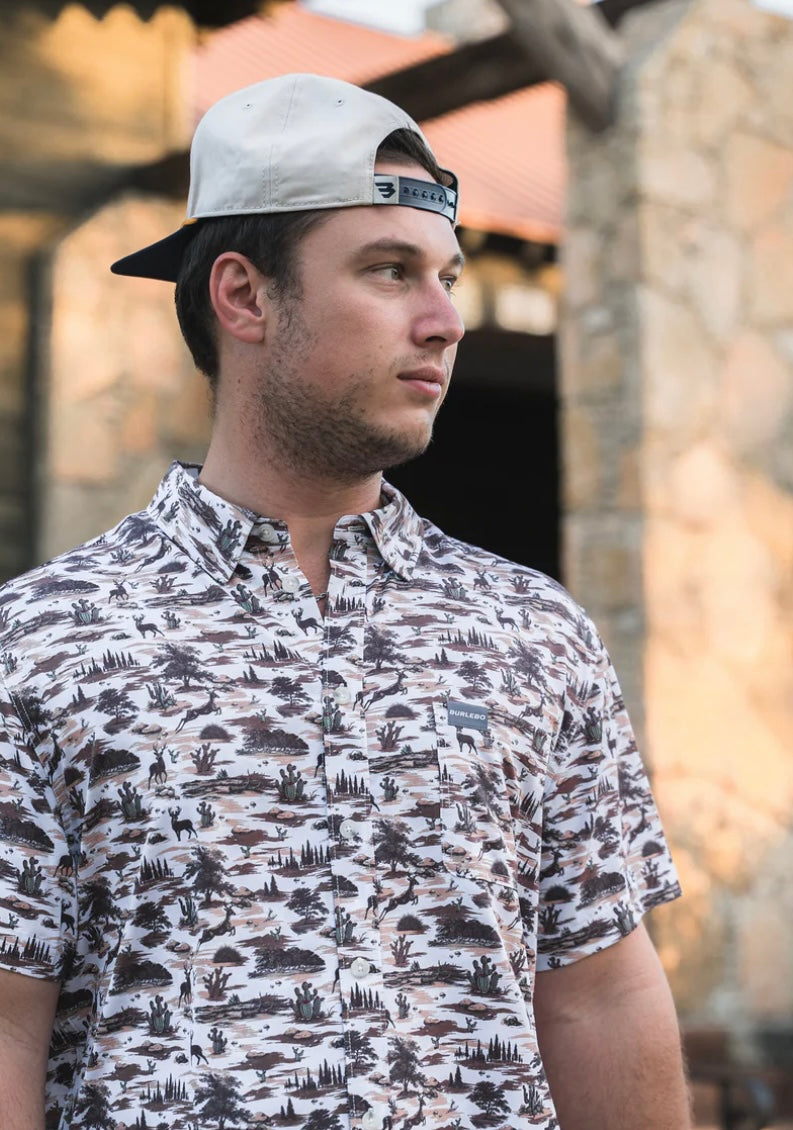 Brush Country Performance Button Up Shirt Burlebo