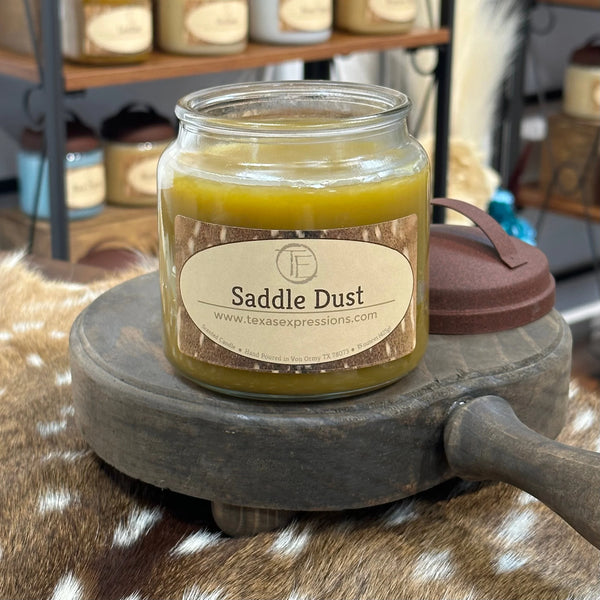 Saddle Dust Texas Expressions Candle 16 Oz