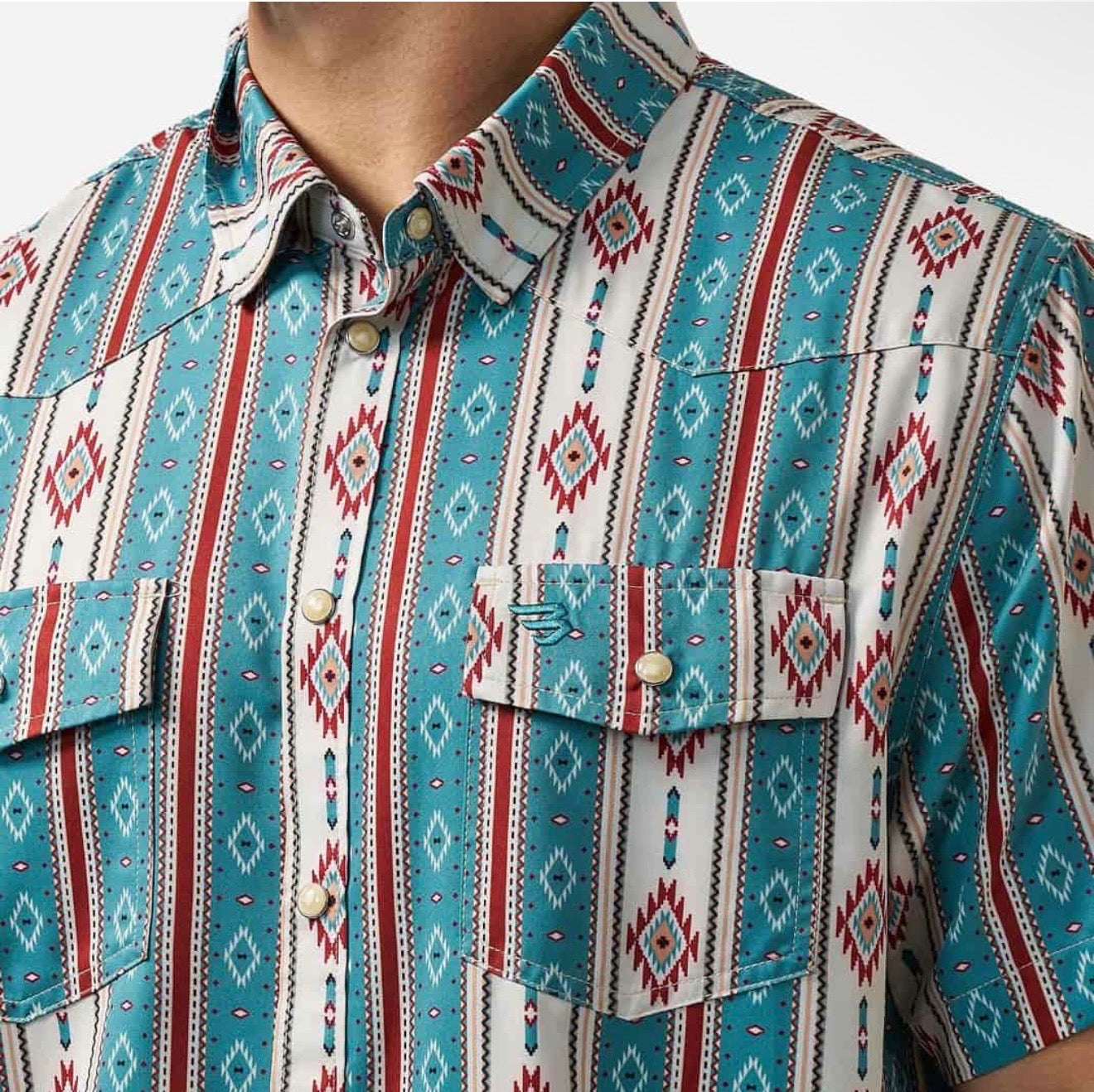 The Abbott Burlebo Performance Western Shirt with Pearl Snaps Tx/Fl PWS-ABBT