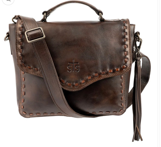 Bandera Chocolate Dakota Crossbody STS Ranchwear STS34017