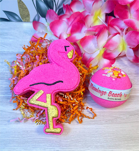 Pink Flamingo Summer Animal Bath Bomb Mandatory Me
