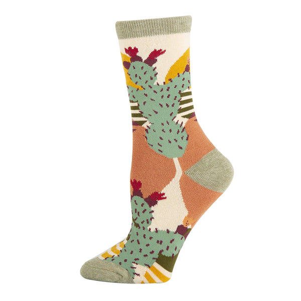 Sol De Cactus | Women's Western Premium Cotton Crew Socks Oooh Yeah socks