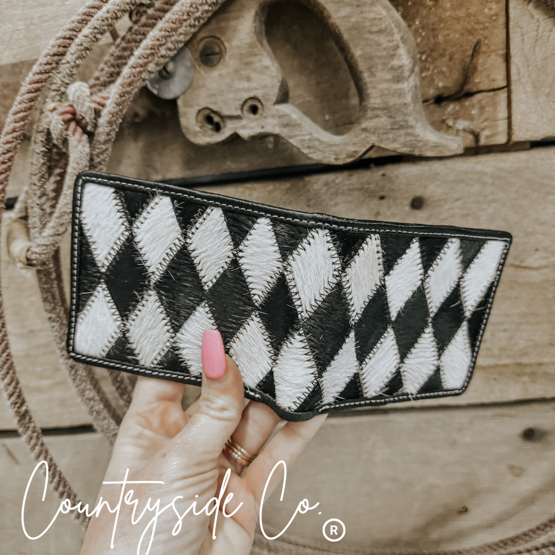 The Westin Cowhide Men's Wallet Black countryside