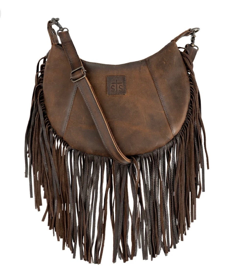 Baroness Nelly Fringe Concealed Carry Crossbody STS RANCHWEAR Handbag STS34937