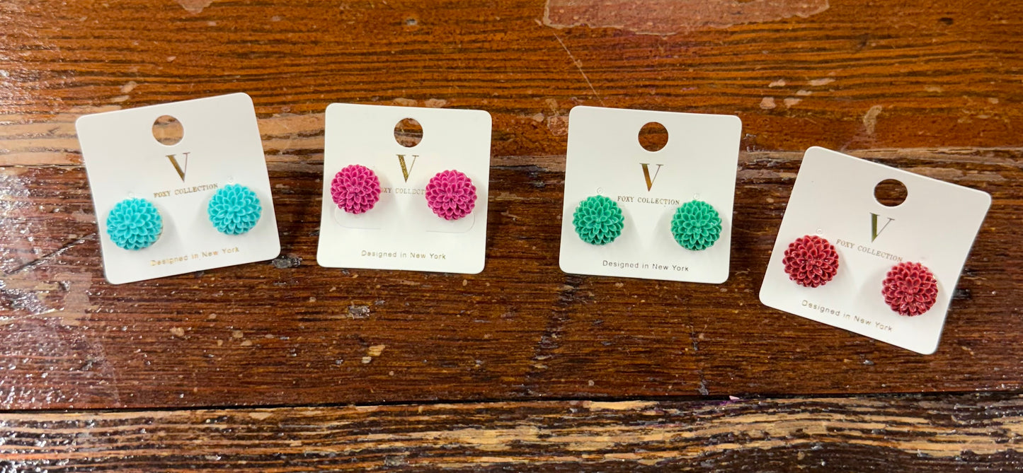 Mini Flower Studs