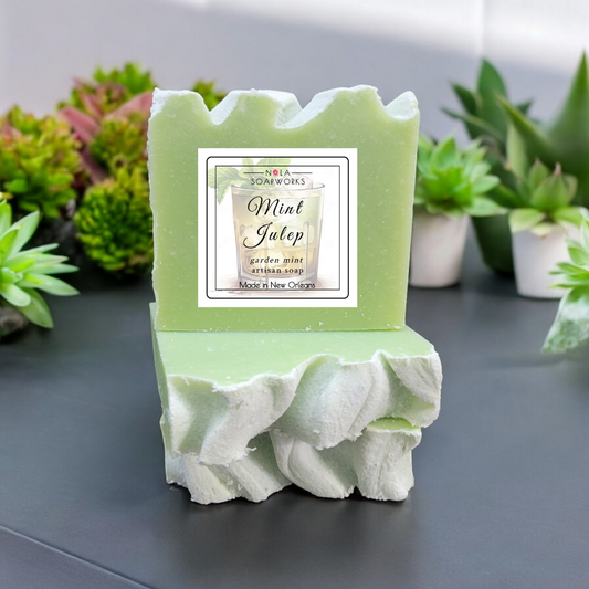 Mint Julep Soap - Eucalyptus Spearmint - 5.5oz: Shrink Wrapped