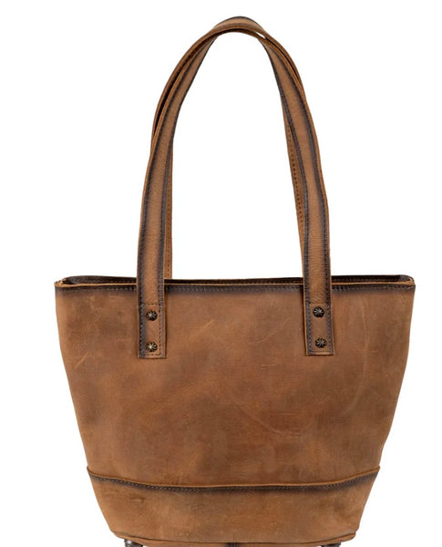 Roswell Cowhide Concealed Carry Small Tote STS Ranchwear 32209