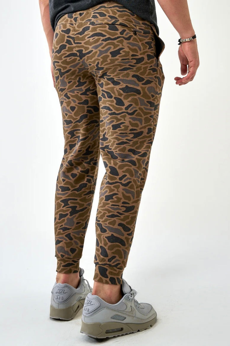 Gauge Camo Fleece Jogger Burlebo