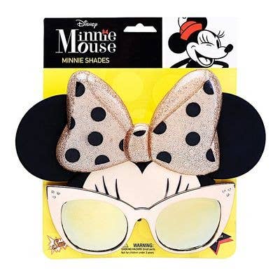 Officially Licensed Rose Gold Minnie Mouse Sun Staches H2W Fl/Tx