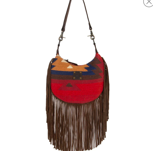 Crimson Sun Nelly Fringe Bag STS Ranchwear 31504