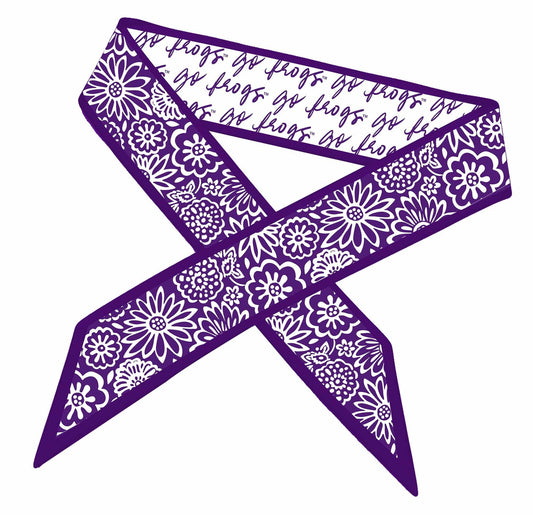 Skinny Scarf – TCU Horned Frogs Desden