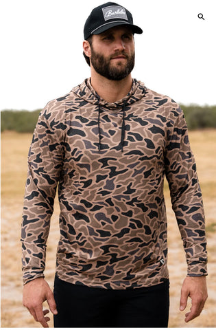 Performance Hoodie Gauge Camo Burlebo