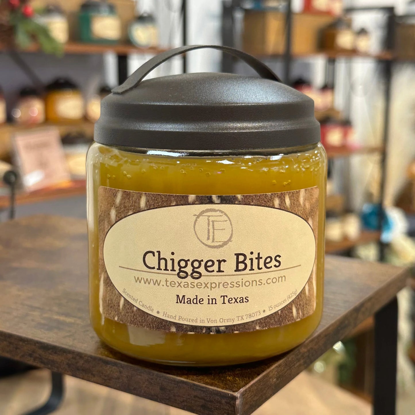 Chigger Bites Texas Expressions Candle 16 Oz