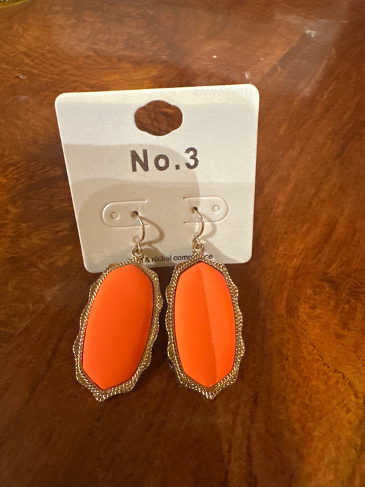 Fluorescent Orange and Gold