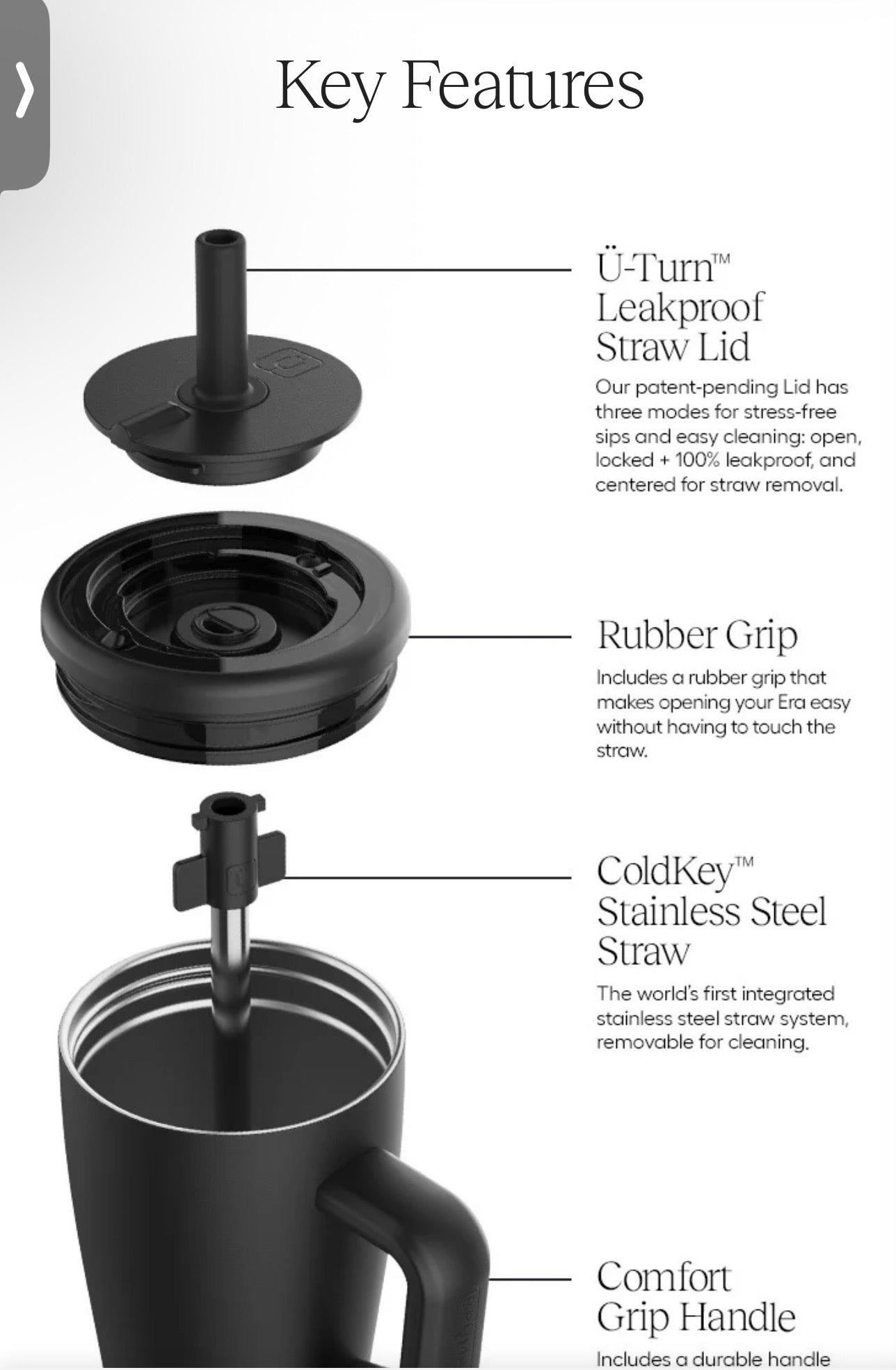 Brumate 20 Oz Era Tumbler Leakproof with Lid