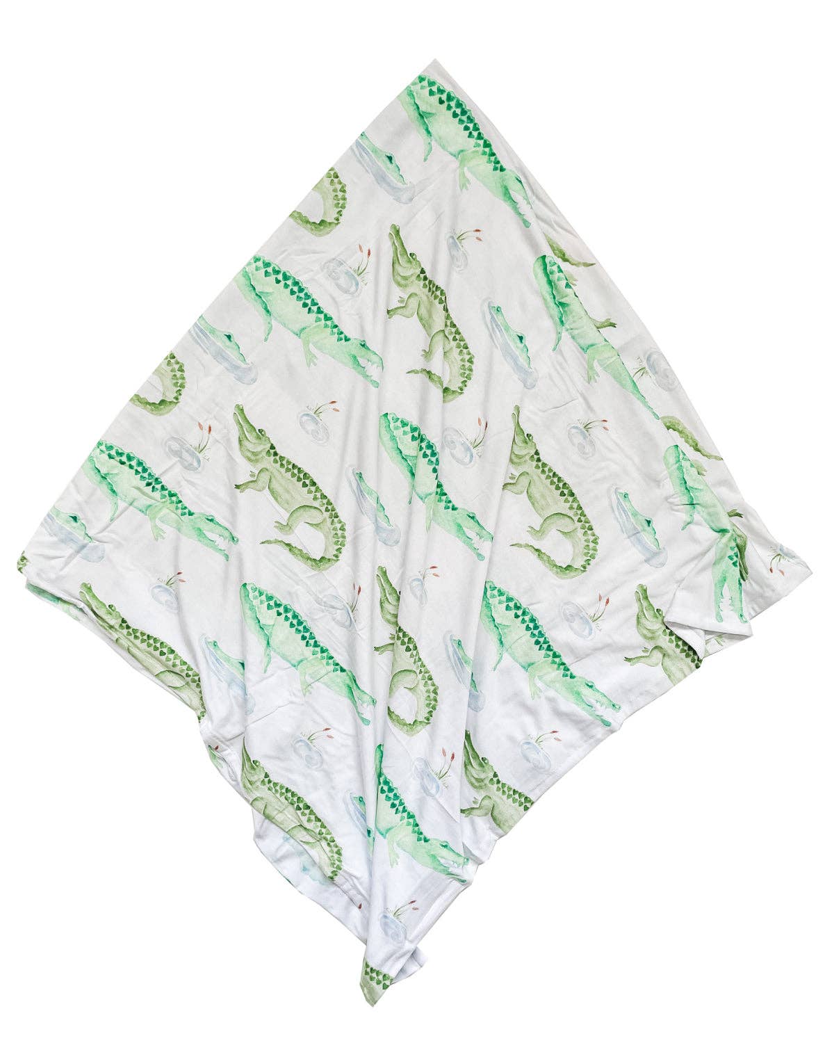 Alligator Knit Swaddle Florida Kid