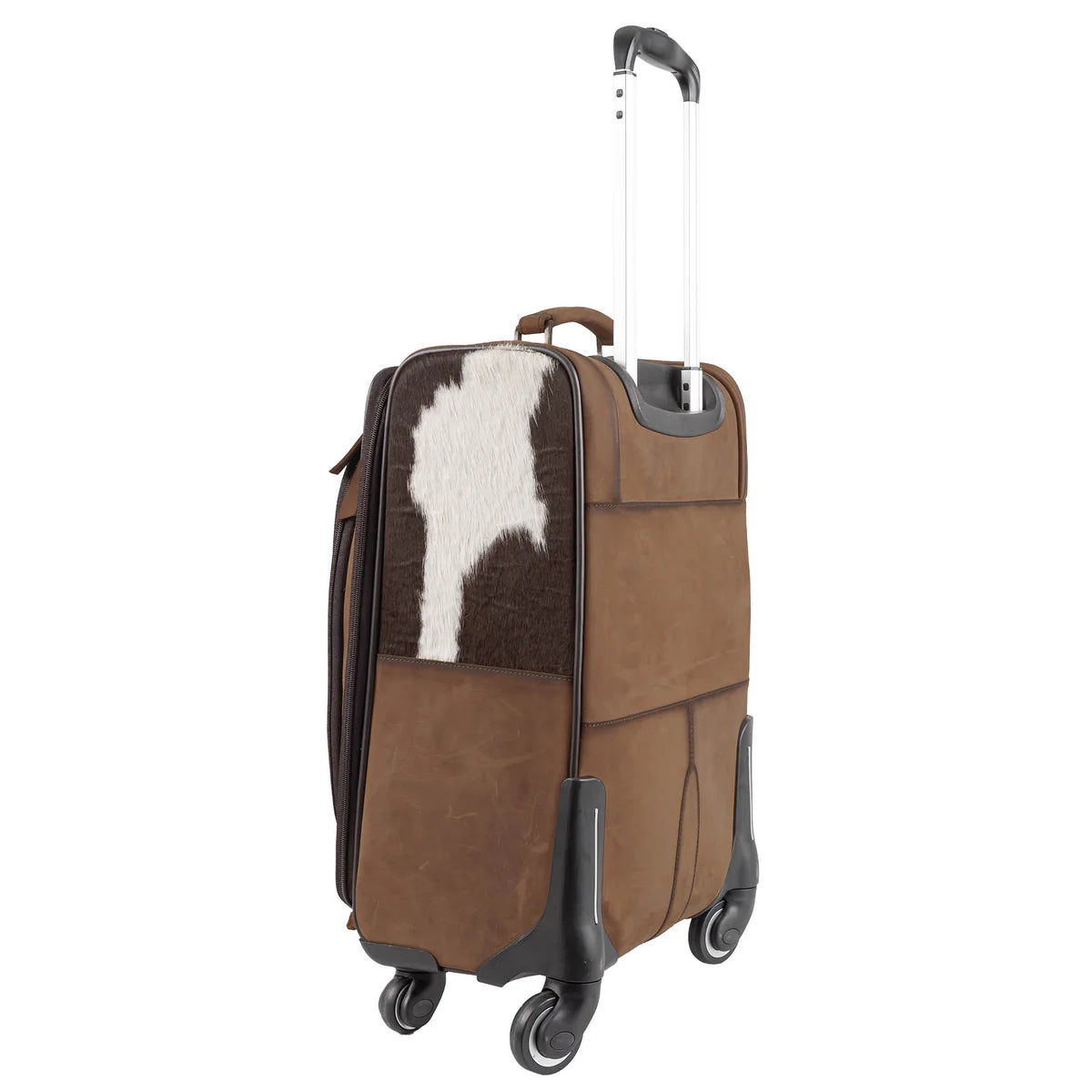 Cowhide Rolling Suitcase STS Ranchwear 30092