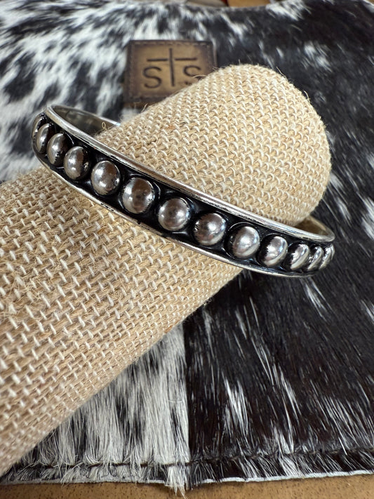 Gun Metal Drop Bracelets