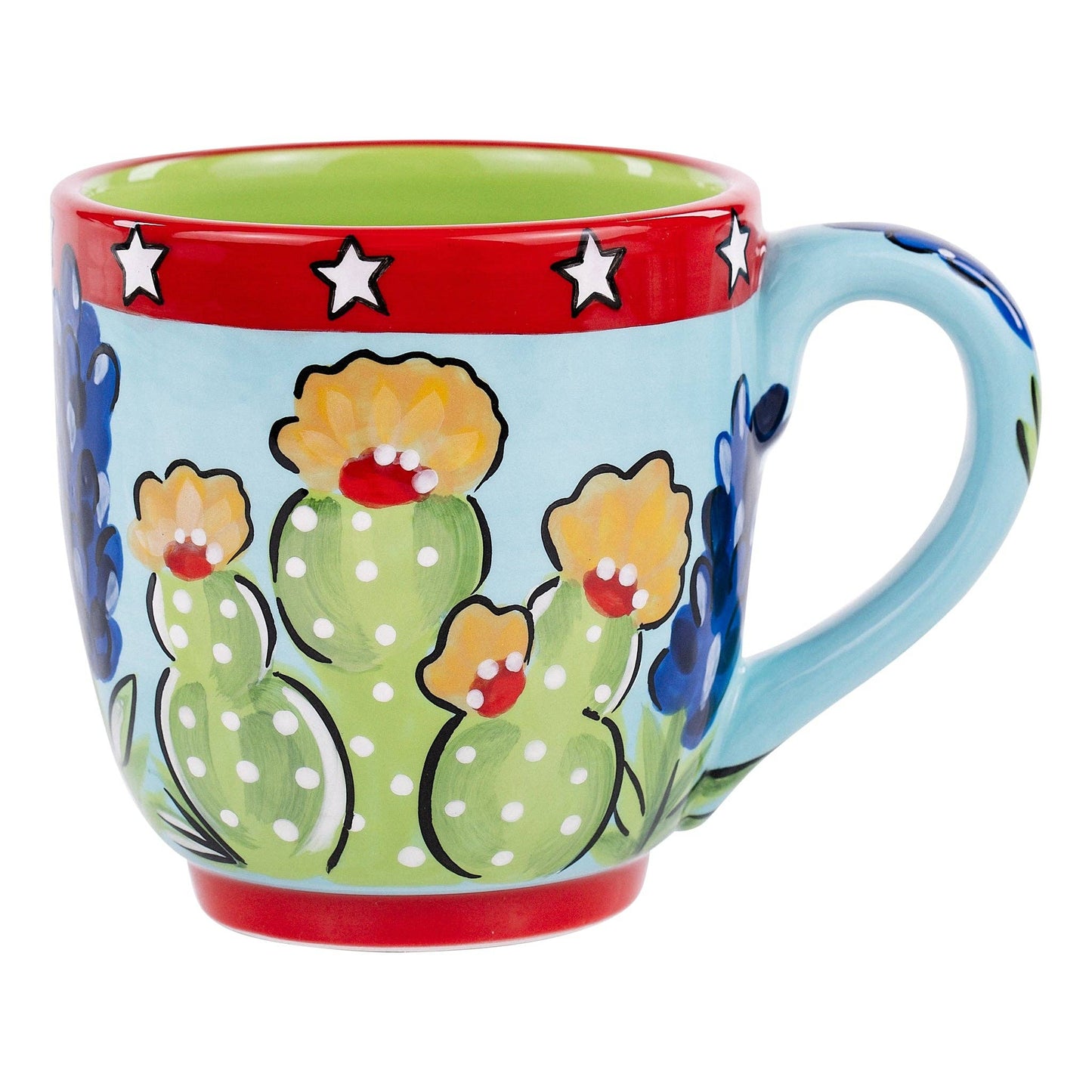 Texas Wildflower Cactus Mug GHaus